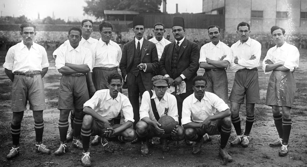 L'équipe d'Égypte en 1920 par la Bibliothèque nationale de France