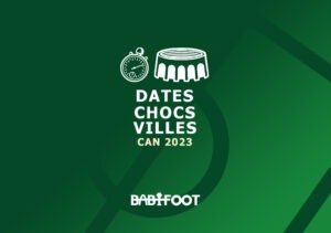 Article : BABIFOOT : calendrier et chocs du premier tour de la CAN 2023